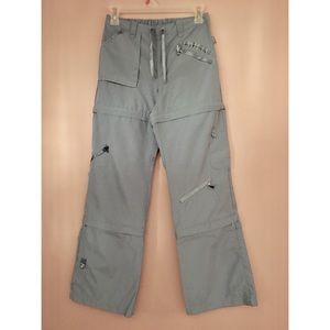 Light Blue Girl's Cargo Pants
